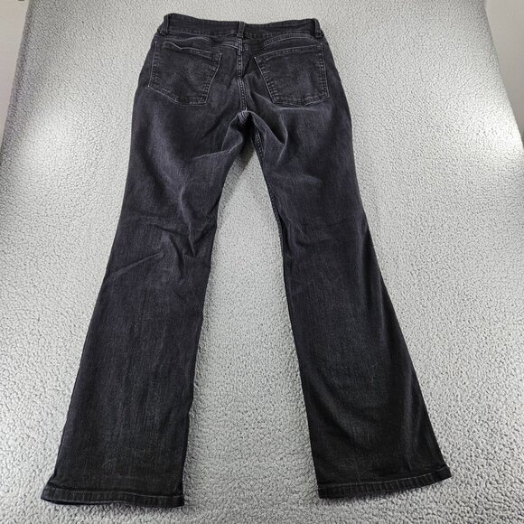 Wrangler Jeans Womens 13 Black Bootcut Stretch Mid Rise Western - Picture 13 of 15